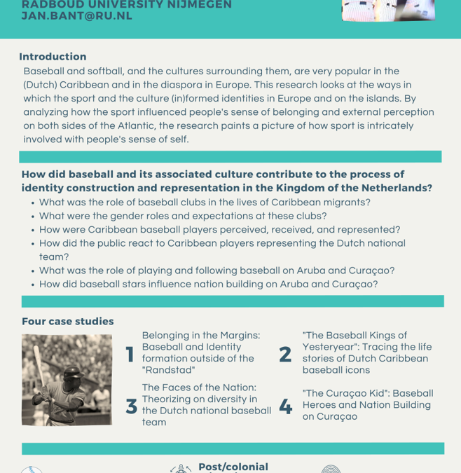 Baseball, Belonging, and Representation in the Kingdom of the Netherlands, 1950s-present