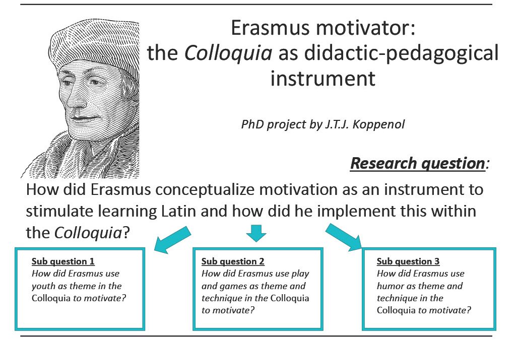 Erasmus motivator: the Colloquia as didactic-pedagogical instrument