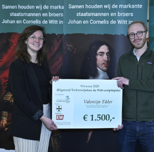Inzendingen voor Uitgeverij Verloren/Johan de Witt-scriptieprijs 2026